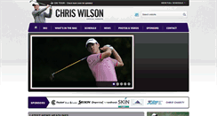 Desktop Screenshot of chriswilsongolf.com